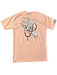 Exspiravit Reaper Hands Pink Shirt